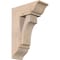 Ekena Millwork Westlake Traditional Smooth Bracket w/ Offset Brace, Douglas Fir, 7 1/2"W x 18"D x 26"H BKT0806X18X26WTL01SDF - alternate 1